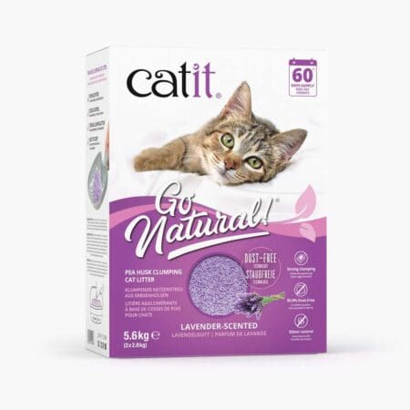 Catit Go Natural Pea Husk Litter (Lavender)