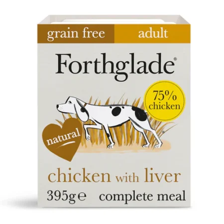 Forthglade Chicken, Liver & Sweet Potato Complete Wet Dog Food