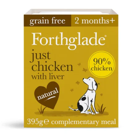 Forthglade Just Chicken with Liver Complementary Wet Dog Food