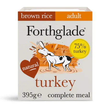Forthglade Turkey & Brown Rice Complete Wet Dog Food