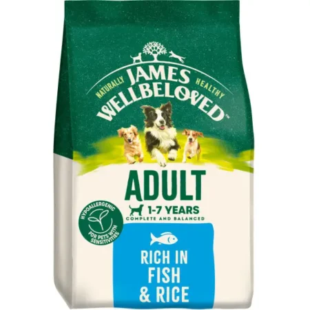 James Wellbeloved Adult Fish & Rice Dog Food 2kg