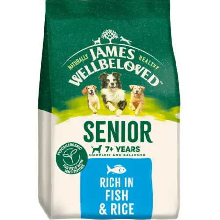 James Wellbeloved Senior Fish & Rice Dog Food 2kg