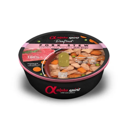 Alpha Spirit Real Food Pork Stew for Dogs