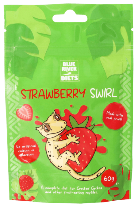 Blue River Diets Crested Gecko Food (Strawberry Swirl)