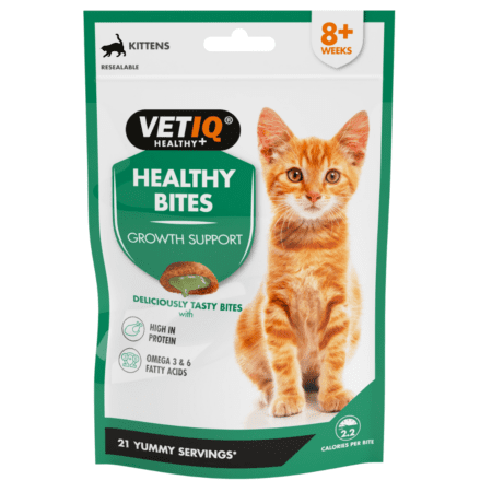 VETIQ Health Bites Growth Support for Kittens Cat Treats