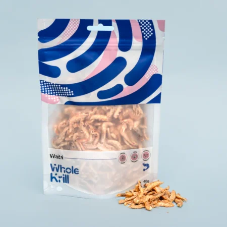 Waita Freeze Dried Whole Krill - Treat for Dogs & Cats