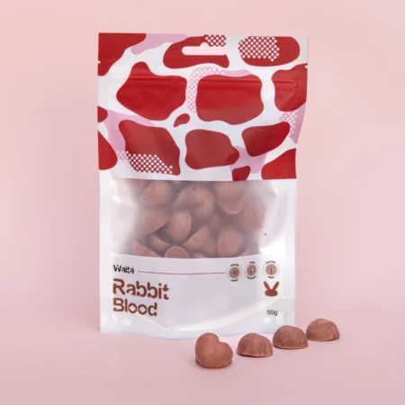 Waita Freeze Dried Rabbit Blood - Treat for Dogs & Cats