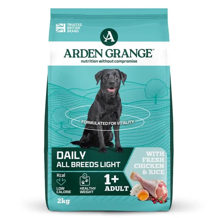 Arden Grange Light Adult with Fresh Chicken and Rice 2kg