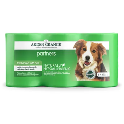 Arden Grange Partners Wet Dog Food 6 Pack (Lamb)