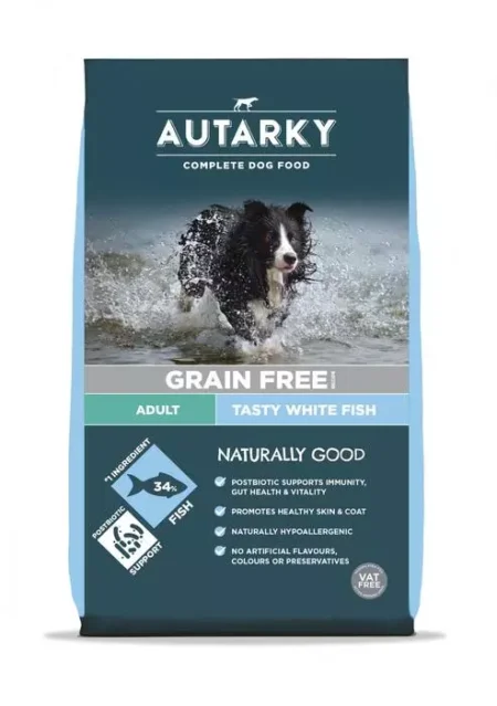 Autarky Grain Free Dog Food (White Fish) 2kg