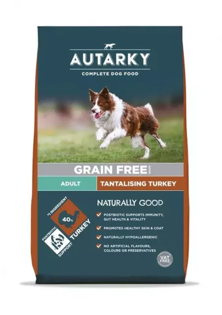 Autarky Grain Free Dog Food (Turkey) 2kg