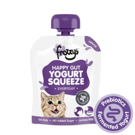 Frozzys Happy Gut Yoghurt Squeeze - Cat