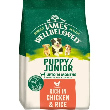 James Wellbeloved Puppy Chicken & Rice Dog Food 2kg