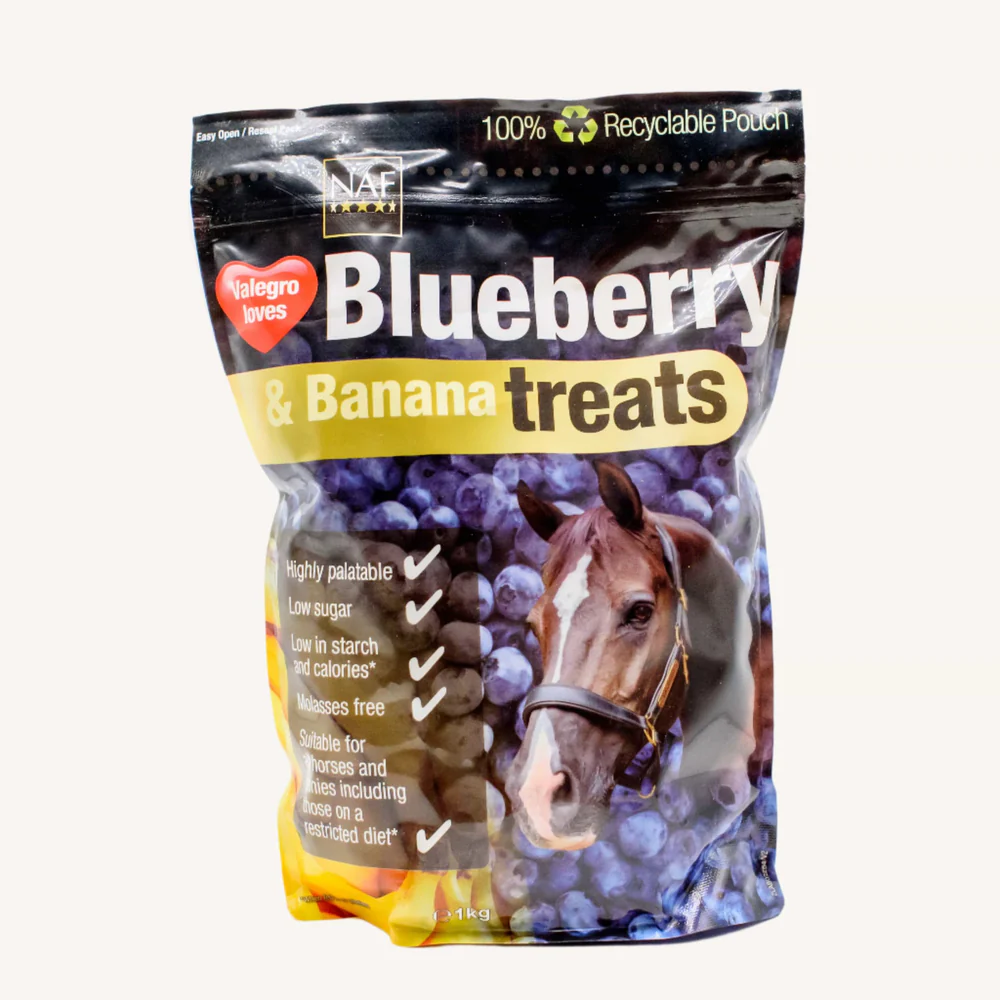 NAF Blueberry & Banana Horse Treats