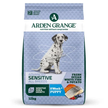 Arden Grange Sensitive Grain Free Puppy (White Fish & Potato) 2kg