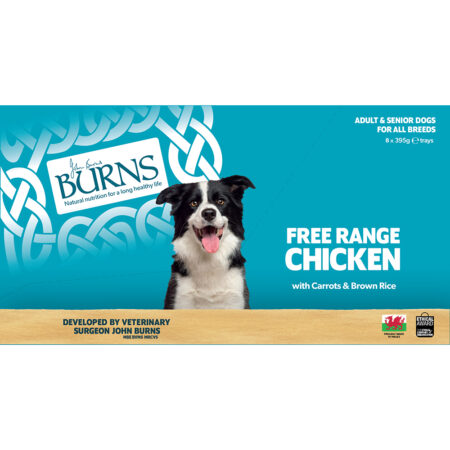 Burns Wet Dog Food Chicken with Carrots & Brown Rice