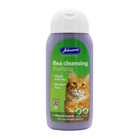 Johnson's Flea Cleansing Shampoo for Cats