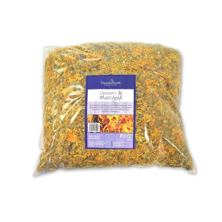 Thunderbrooks Cleavers & Marigold Straight Herbs for Horses