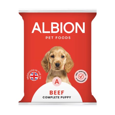 Albion Complete Puppy Raw Dog Food (Beef)