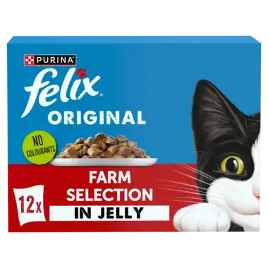 Felix 12 x 85g Pouches Wet Cat Food - Multiple Varieties