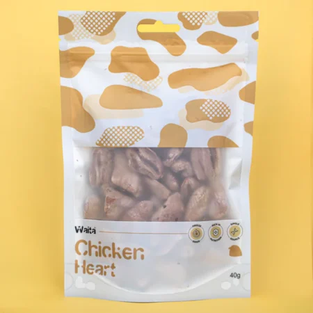 Waita Freeze Dried Chicken Hearts - Treat for Dogs & Cats