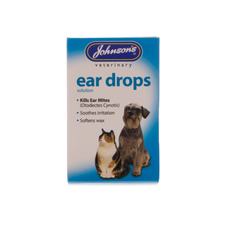 Johnson's Ear Drops for Cats and Dogs
