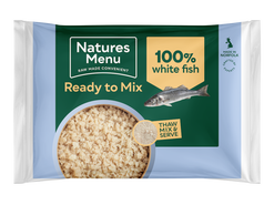 Nature's Menu Raw Dog Food White Fish Block