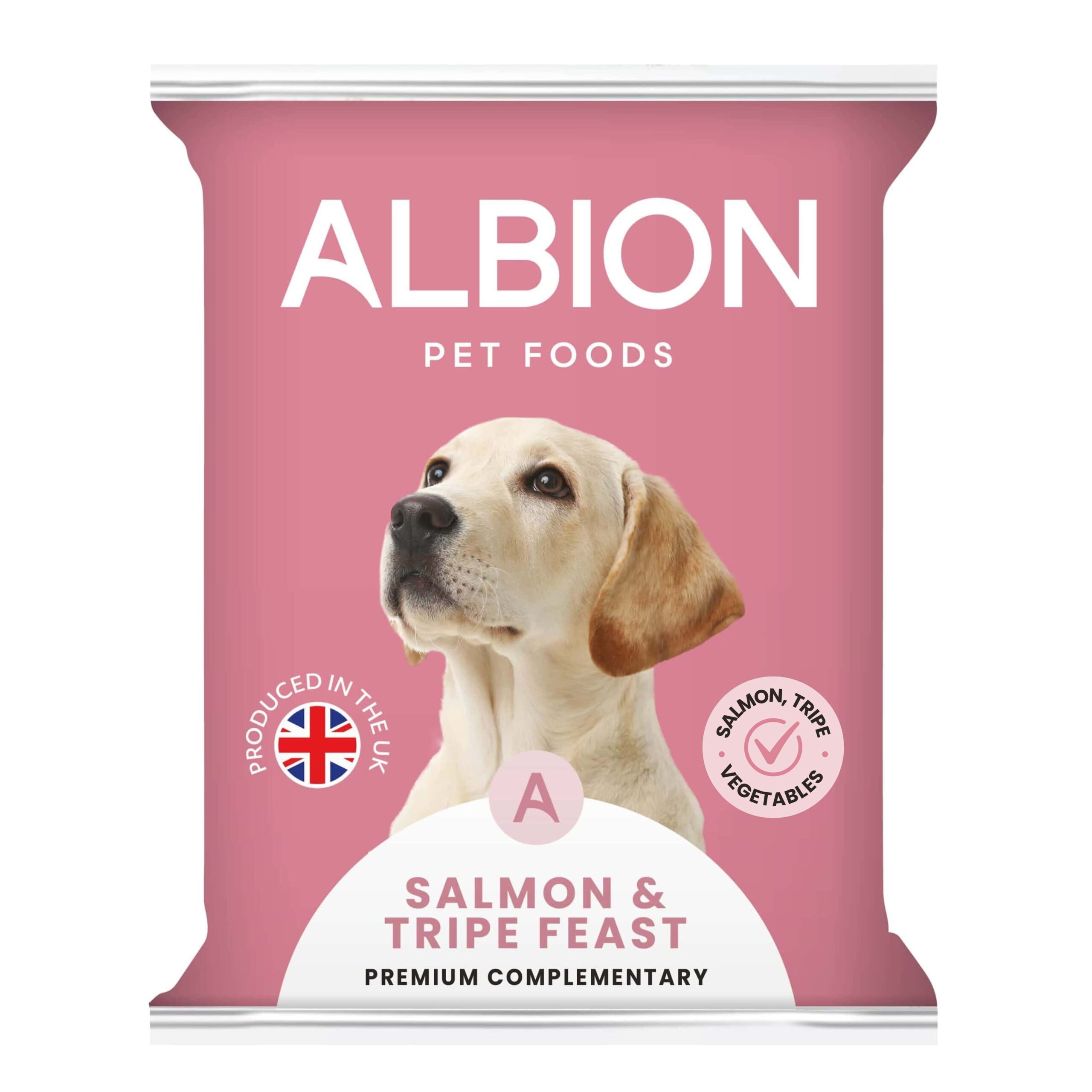 Albion Premium Complementary Raw Dog Food (Salmon & Tripe Feast)