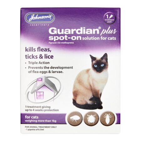 Johnson's Guardian Plus Flea Spot On for Cats