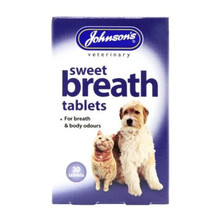 Johnson's Sweet Breath Tablets for Cats & Dogs