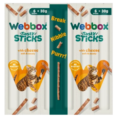 Webbox Tasty Sticks Cat Treats (Cheese)