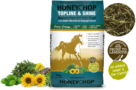 Honeychop Topline & Shine Horse Feed 12.5kg