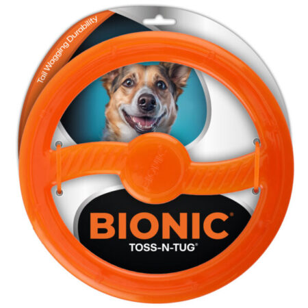 Bionic Toss N Tug Durable Dog Toy for Power Chewers