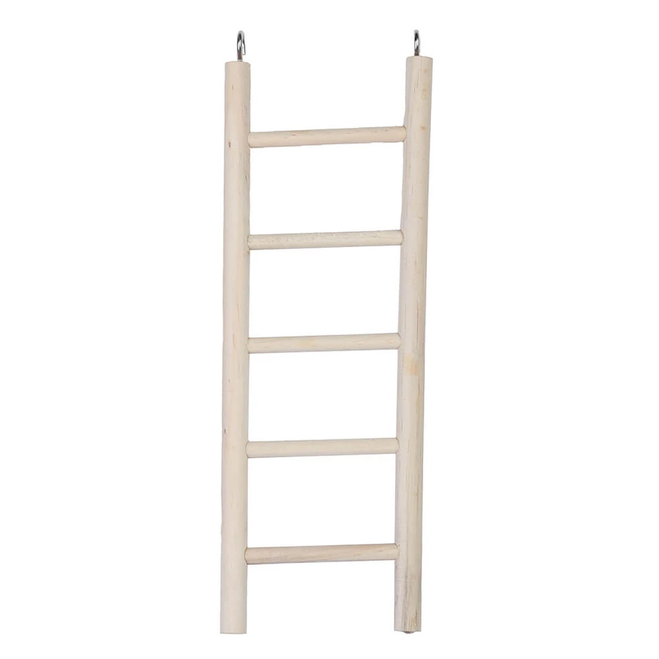 Happy Pet 5 Step Wooden Ladder for Cage Birds