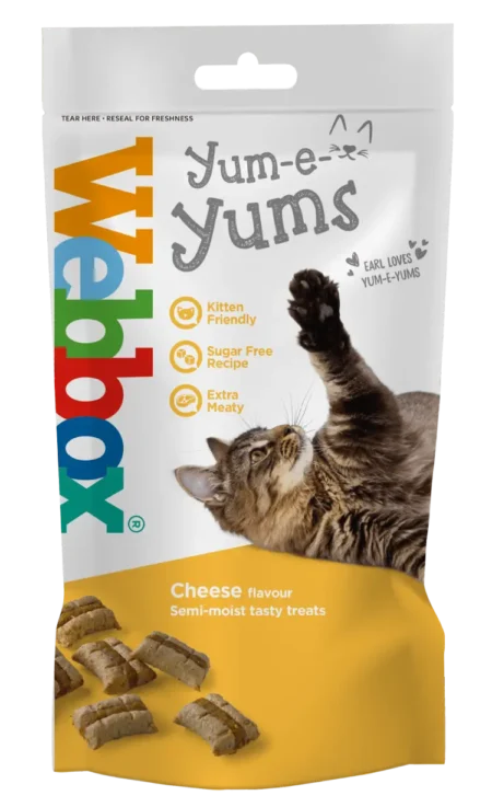 Webbox Yum-e-Yums Cat Treats (Cheese)