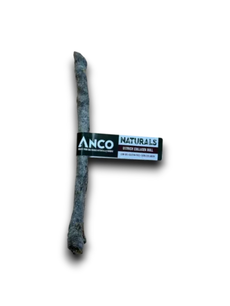 Anco Naturals Ostrich Collagen Roll Natural Dog Treat