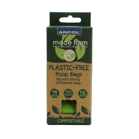 Ancol Plastic-Free Poop Bags (48pk)