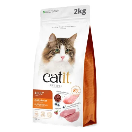 Catit Recipes Grain Free Cat Food For Fussy Cats (Poultry) 2kg