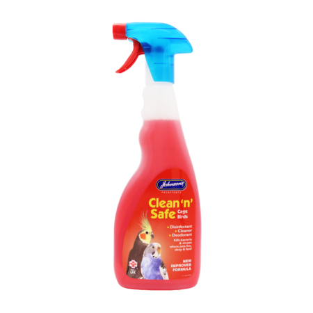 Johnson's Clean 'N' Safe Disinfectant For Cage Birds