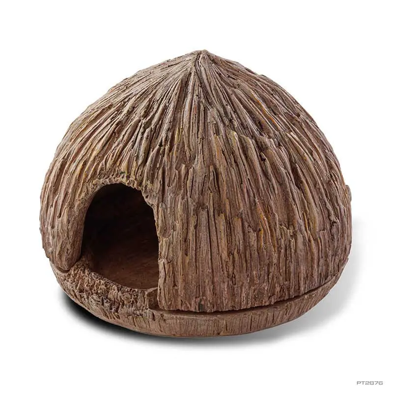 ExoTerra Coconut Cave Hide for Reptiles & Amphibians