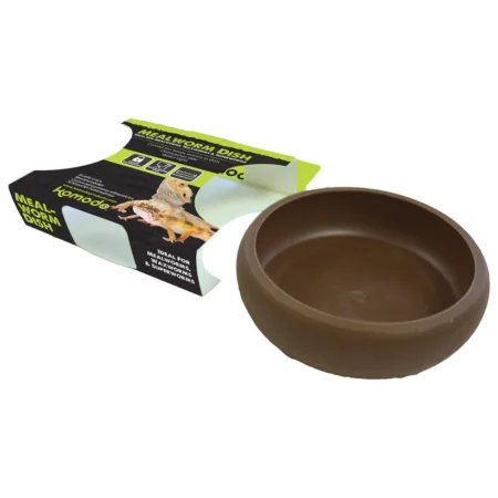 Komodo Mealworm Dish for Feeding Reptiles