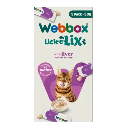Webbox Lick-e-Lix Cat Treats (Liver)