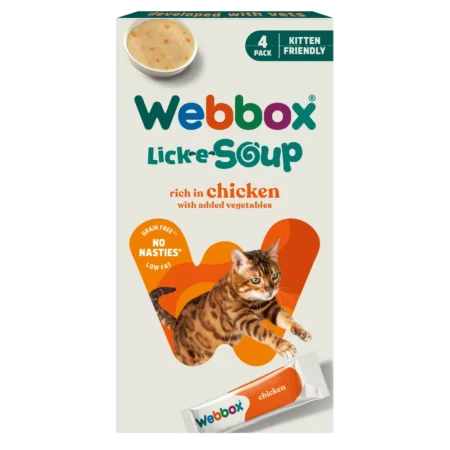 Webbox Lick-e-Soup Chicken Cat Treats