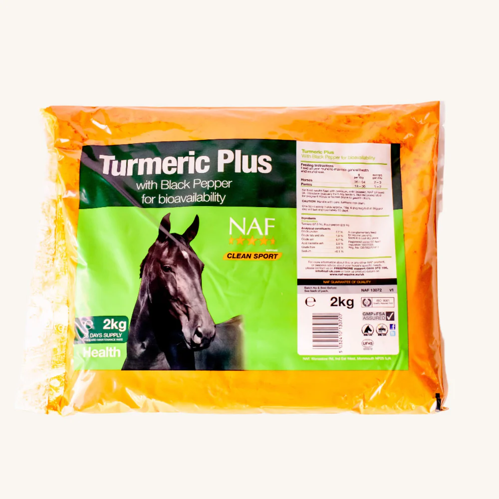 NAF Turmeric Plus Powder for Horses