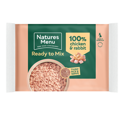 Nature's Menu Raw Dog Food Chicken & Rabbit Block