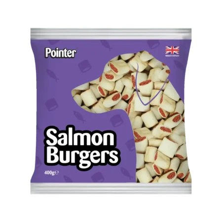 Pointer Dog Biscuits (Salmon Burgers)