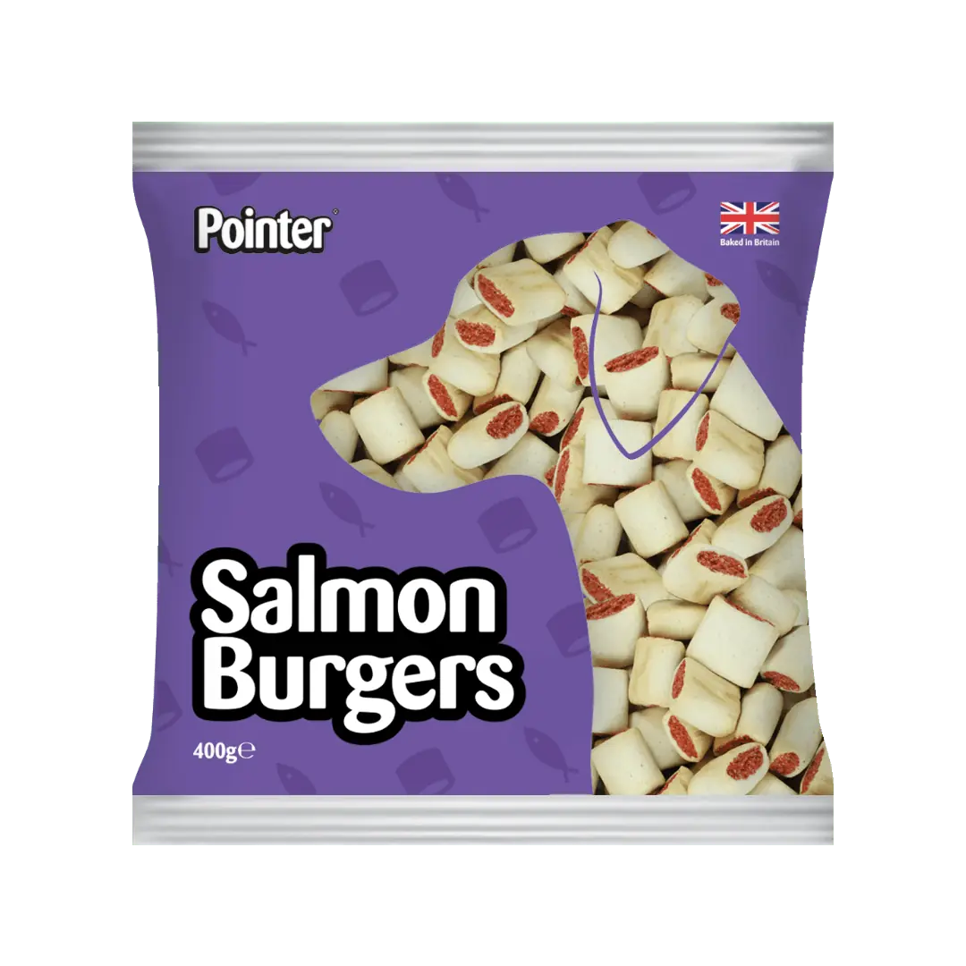 Pointer Dog Biscuits (Salmon Burgers)