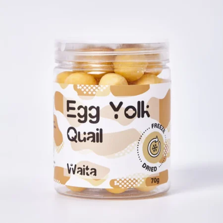 Waita Freeze Dried Quail Egg Yolk - Treat for Dogs & Cats