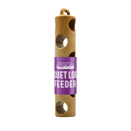 Suet To Go Suet Log Feeder for Wild Birds
