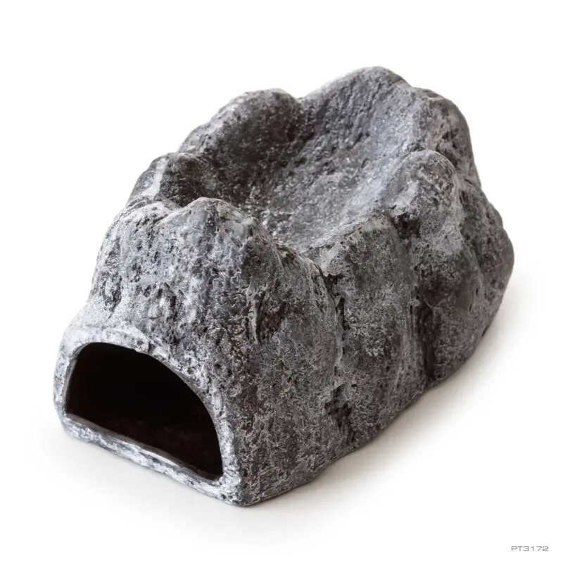 ExoTerra Wet Rock Ceramic Hide for Reptiles